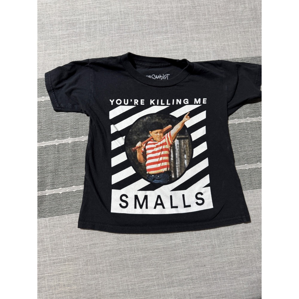 The Sandlot You're Killing Me Smalls Kids T-Shirt Black Size‎ XS Movie Tee